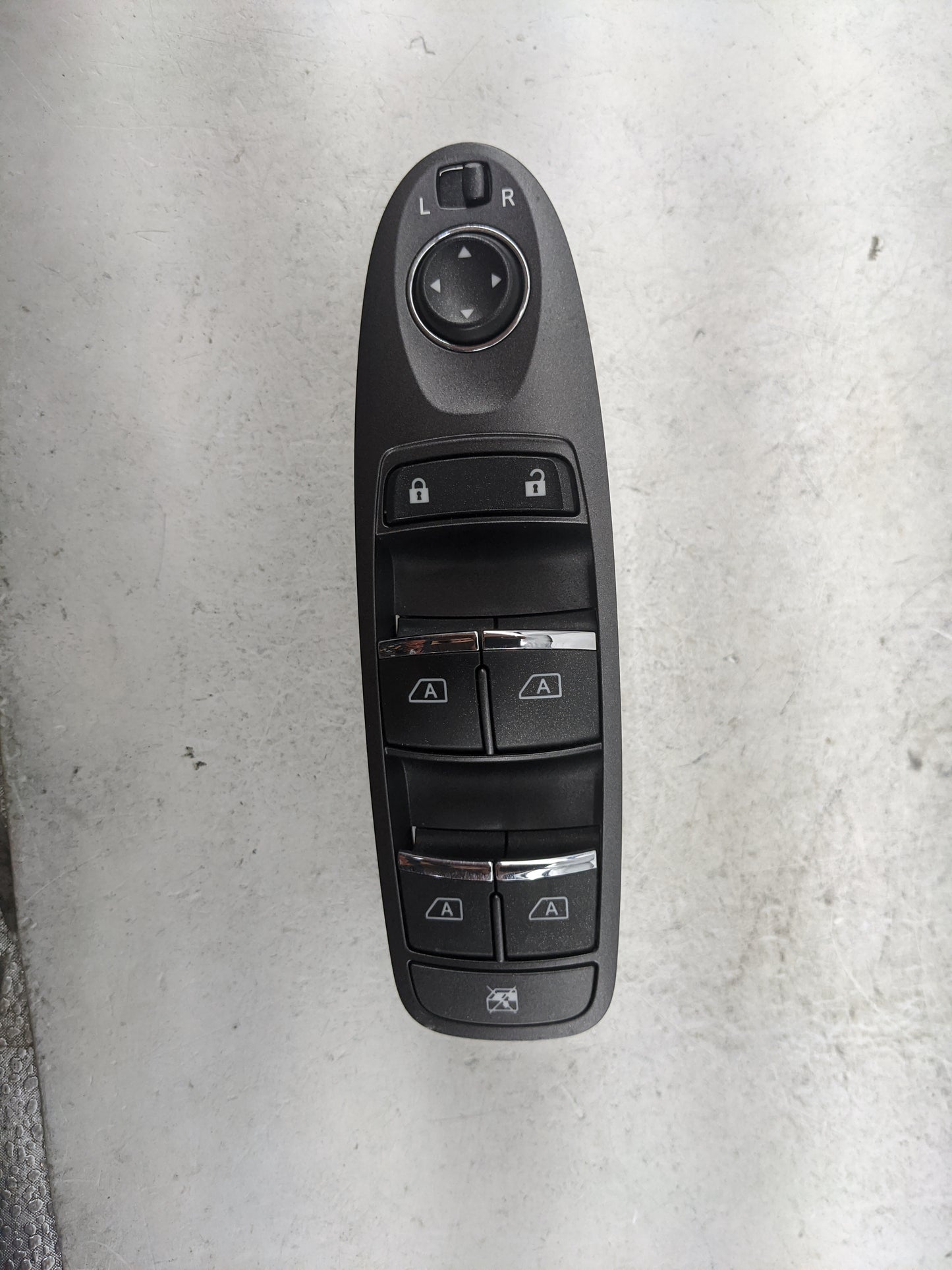 2014-2020 Infiniti Q50 Master Power Window Switch Replacement Driver Side Left P/N:25401-4GA7A 5AB164EA07 Fits OEM Used Auto