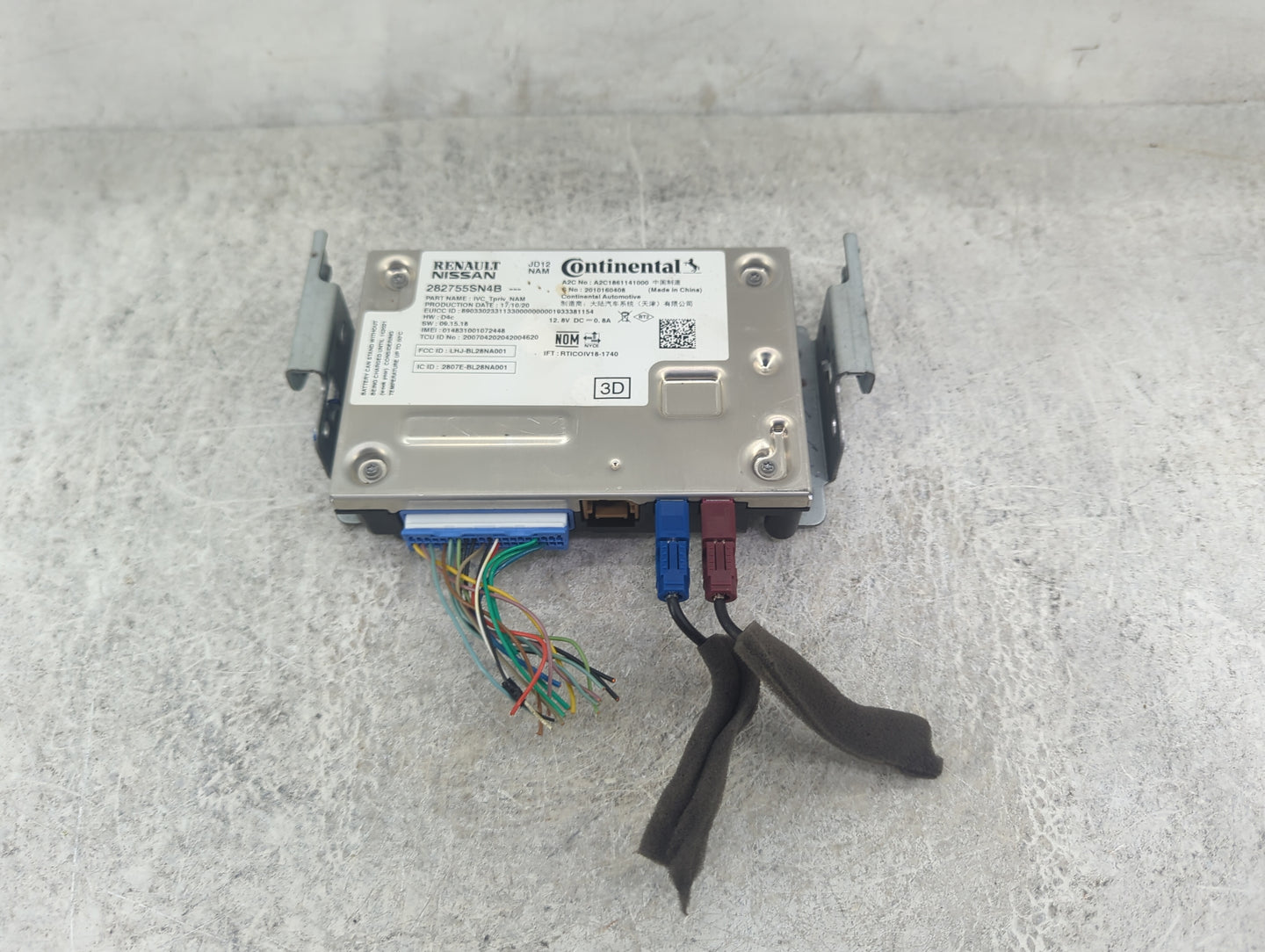 2021 Infiniti Q50 Telematics Control Module 1495010 - Oemusedautoparts1.com