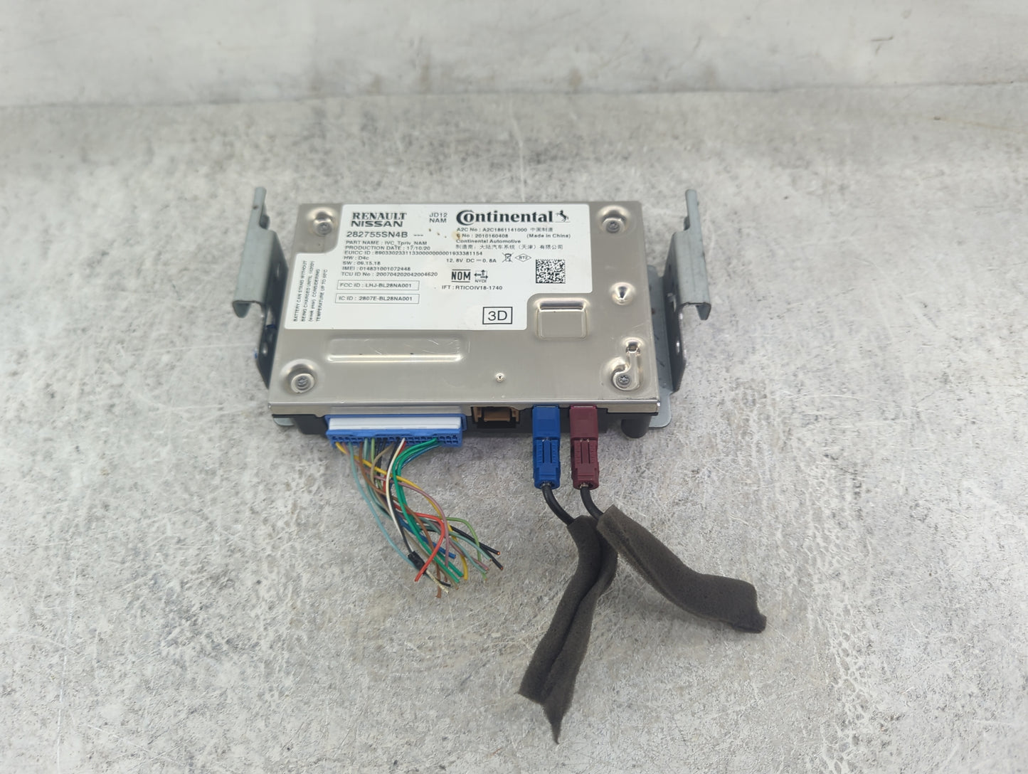 2021 Infiniti Q50 Telematics Control Module 1495010 - Oemusedautoparts1.com