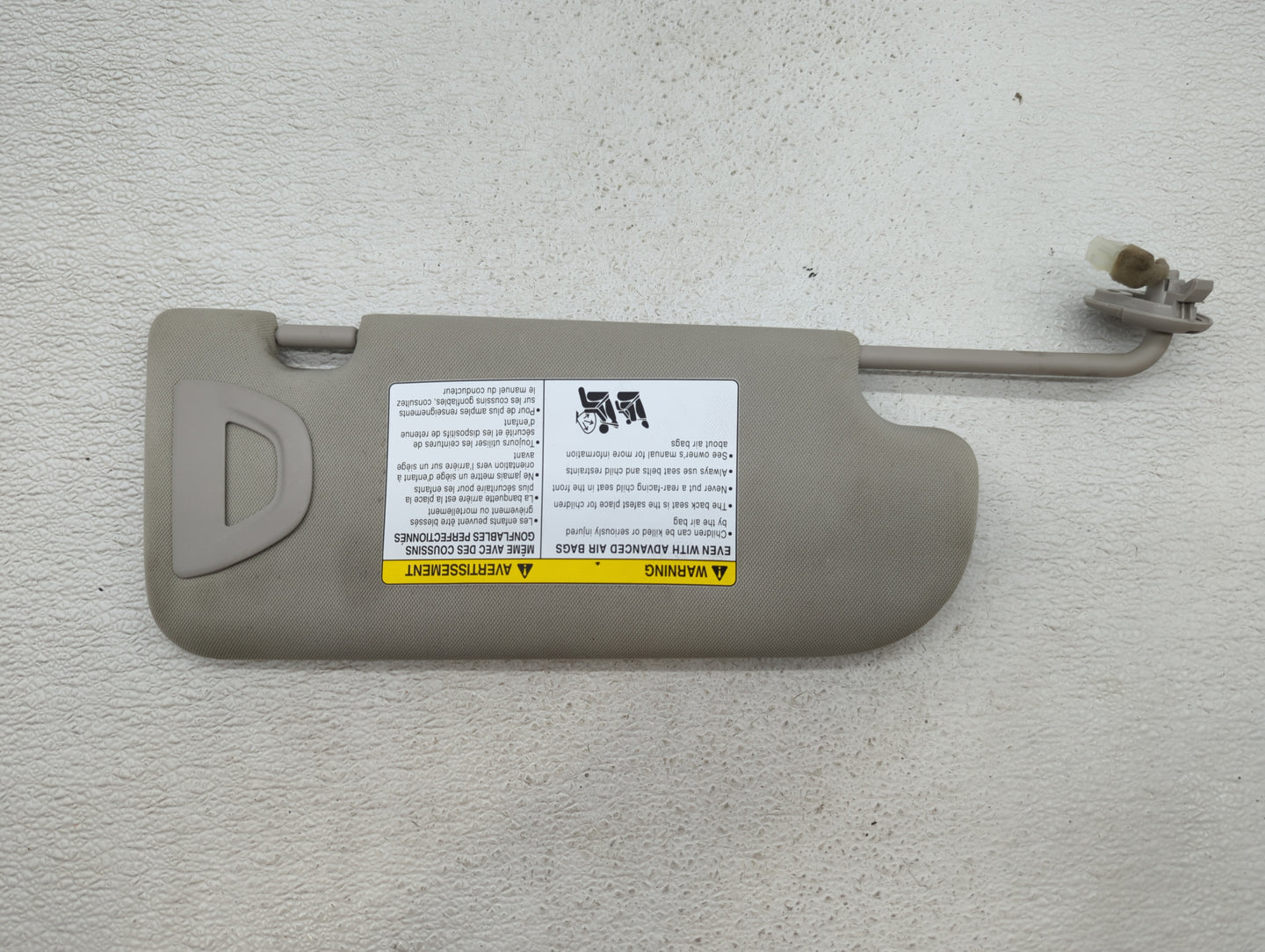 2014-2020 Infiniti Q50 Sun Visor Shade Replacement Driver Left Mirror Fits Fits 2014 2015 2016 2017 2018 2019 2020 OEM Used 