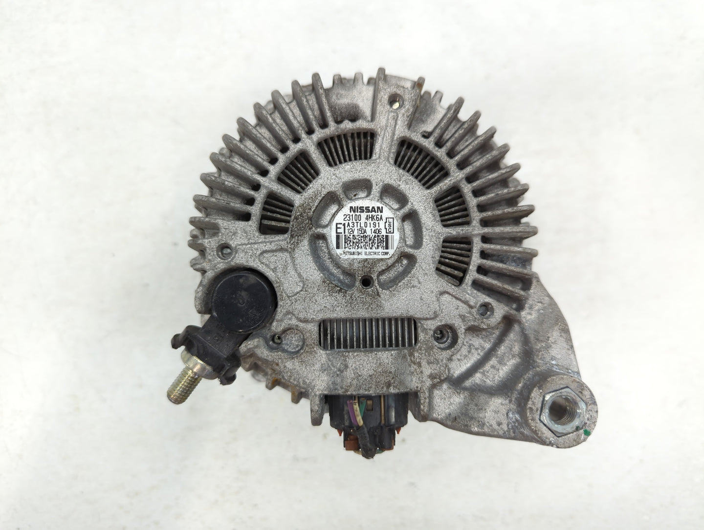 2016-2020 Infiniti Q50 Alternator Replacement Generator Charging Assembly Engine OEM P/N:23100 4HK6A Fits OEM Used Auto Part