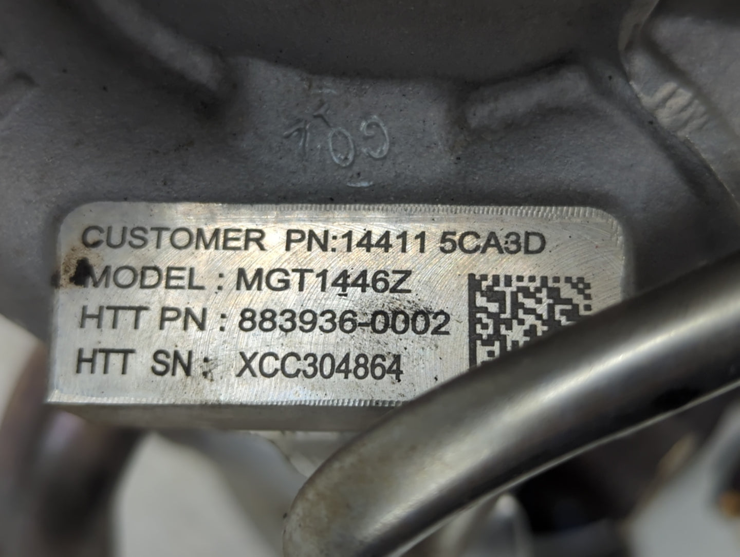 2016 Infiniti Q50 Turbocharger Turbo Charger Super Charger Supercharger - Oemusedautoparts1.com