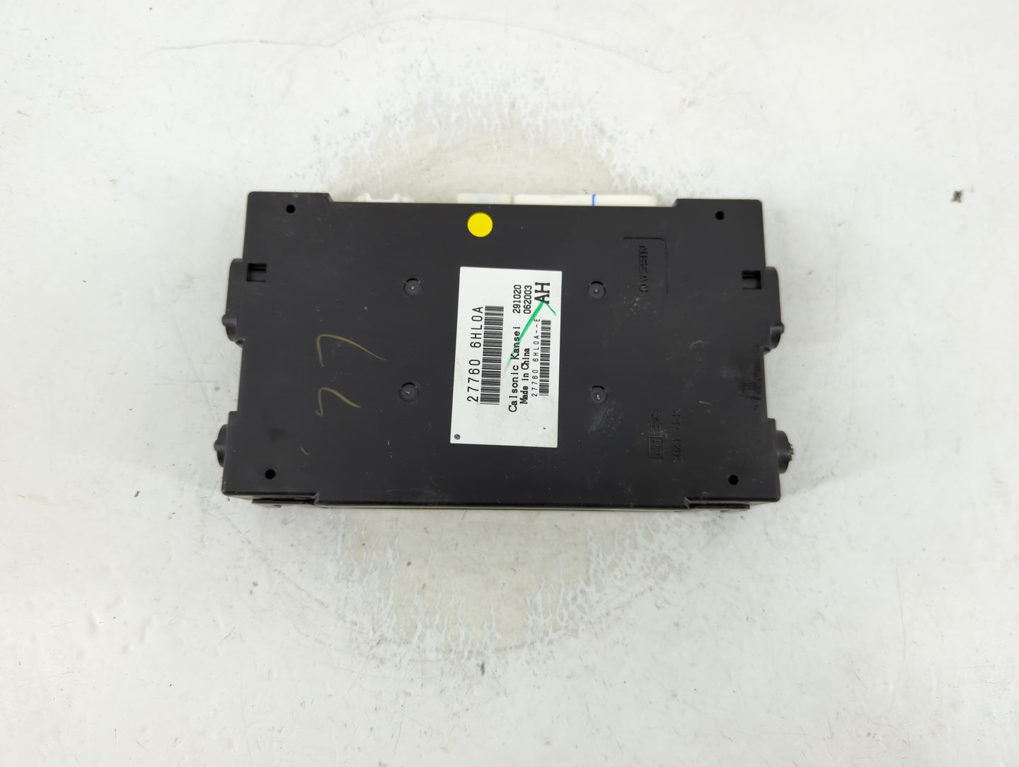 2019-2020 Infiniti Q60 Temperature Control Module 27760 6hl0a - Oemusedautoparts1.com