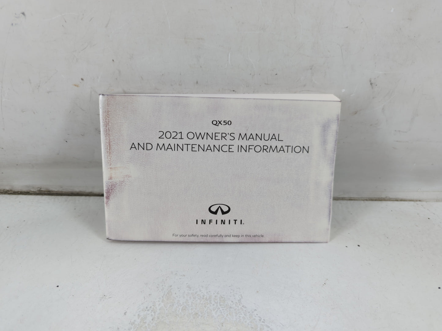 2021 Infiniti Qx50 Owners Manual Book Guide P/N:OM21E0 0J55U1 OEM Used Auto Parts - Oemusedautoparts1.com