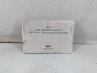 2021 Infiniti Qx50 Owners Manual Book Guide P/N:OM21E0 0J55U1 OEM Used Auto Parts - Oemusedautoparts1.com