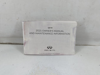compare product 2021 Infiniti Qx50 Owners Manual Book Guide P/N:OM21E0 0J55U1 OEM Used Auto Parts