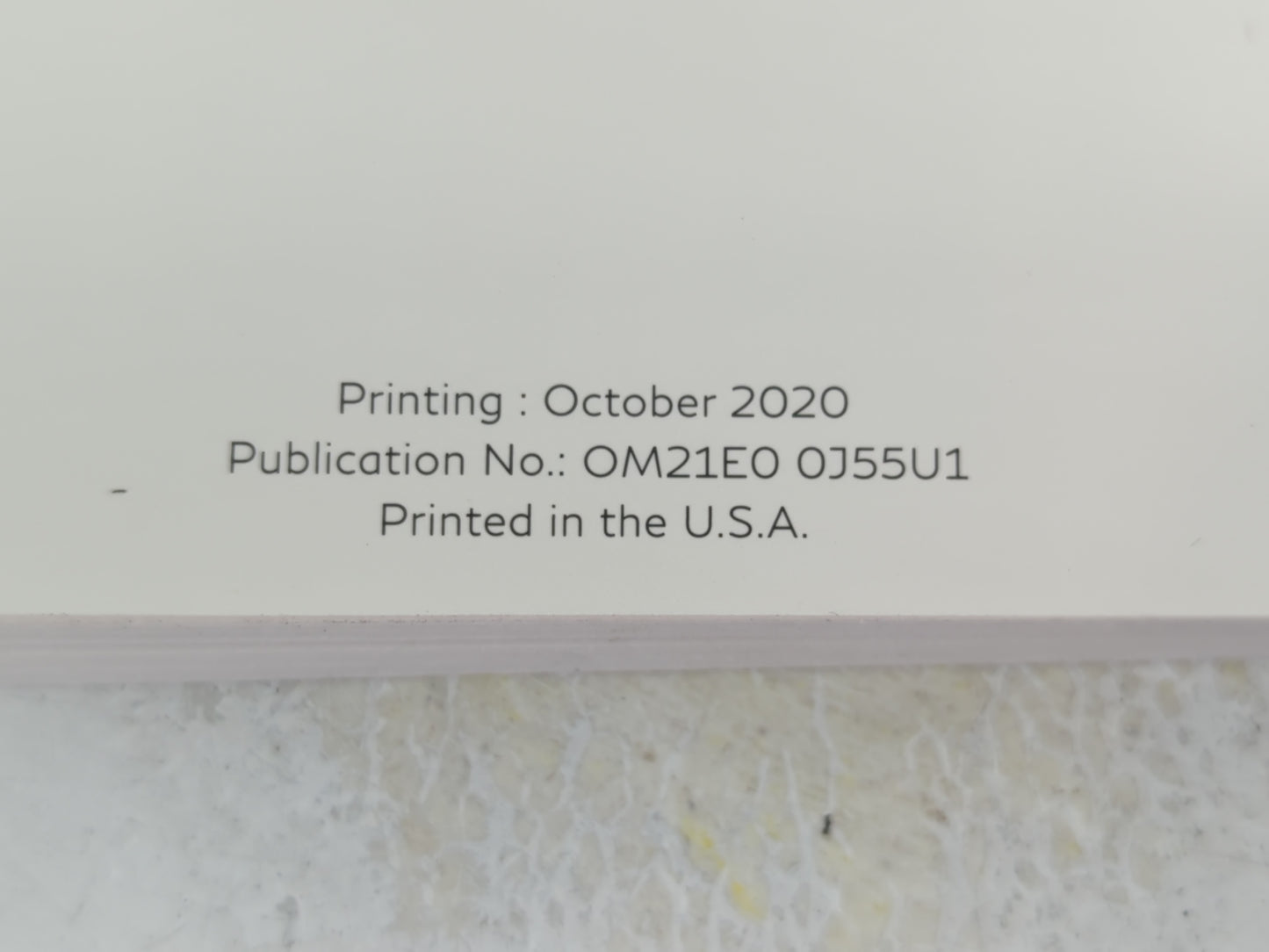 2021 Infiniti Qx50 Owners Manual Book Guide P/N:OM21E0 0J55U1 OEM Used Auto Parts - Oemusedautoparts1.com
