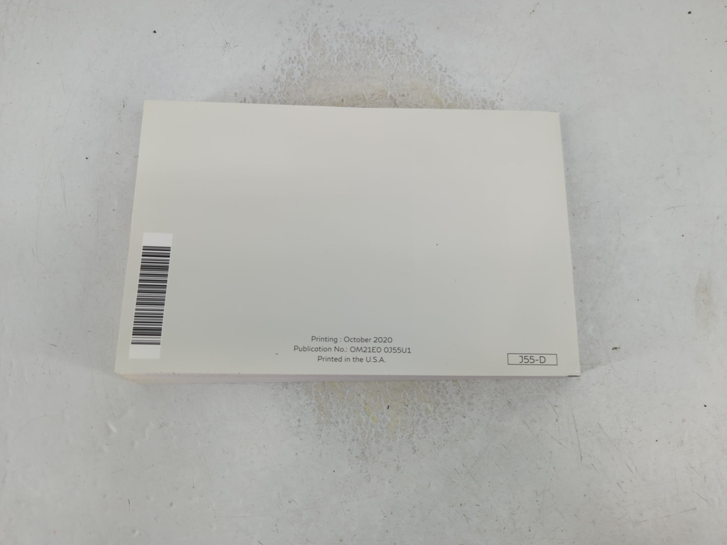 2021 Infiniti Qx50 Owners Manual Book Guide P/N:OM21E0 0J55U1 OEM Used Auto Parts - Oemusedautoparts1.com