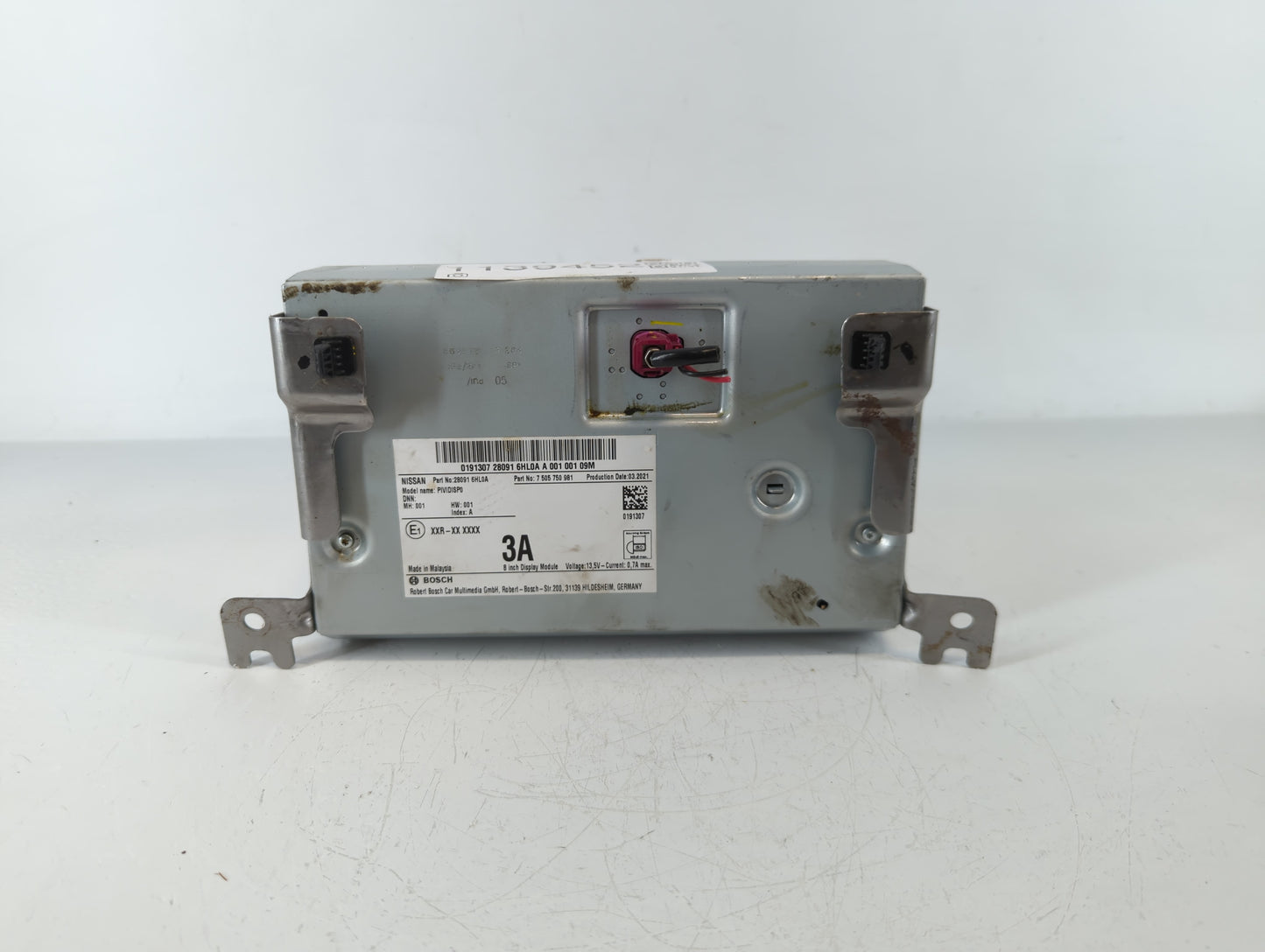 2021 Infiniti Qx50 Information Display Screen - Oemusedautoparts1.com