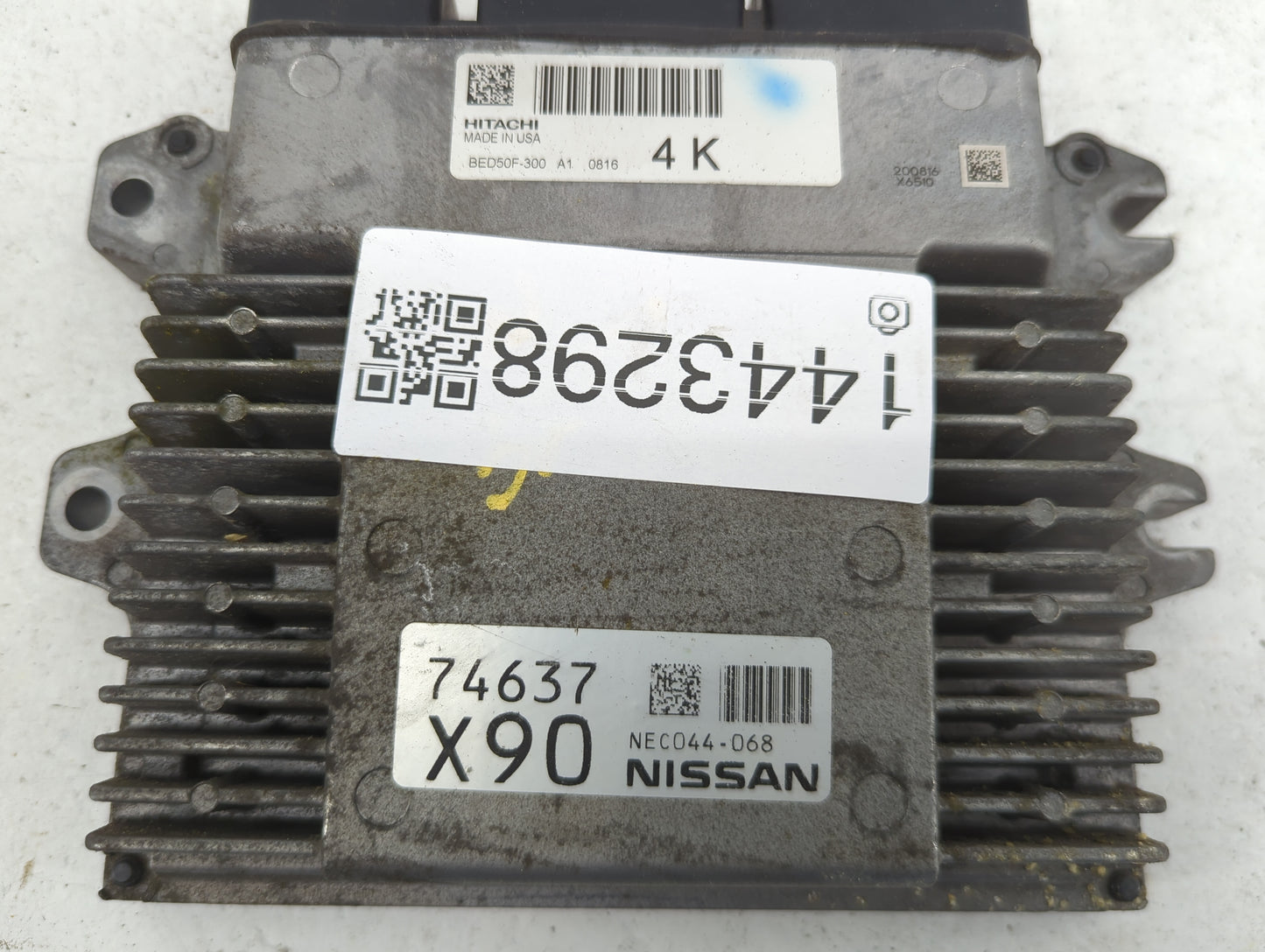 2021 Infiniti Qx50 PCM Engine Control Computer ECU ECM PCU OEM P/N:BED50F-300 NEC044-068 Fits OEM Used Auto Parts - Oemuseda