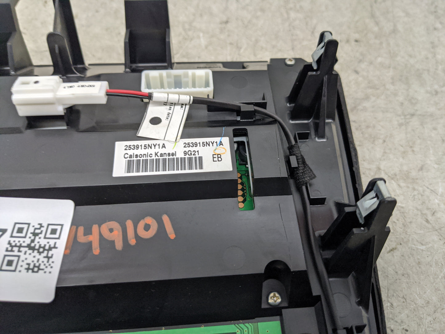 2019-2020 Infiniti Qx50 Climate Control Module Temperature AC/Heater Replacement P/N:253915NY1A Fits Fits 2019 2020 OEM Used