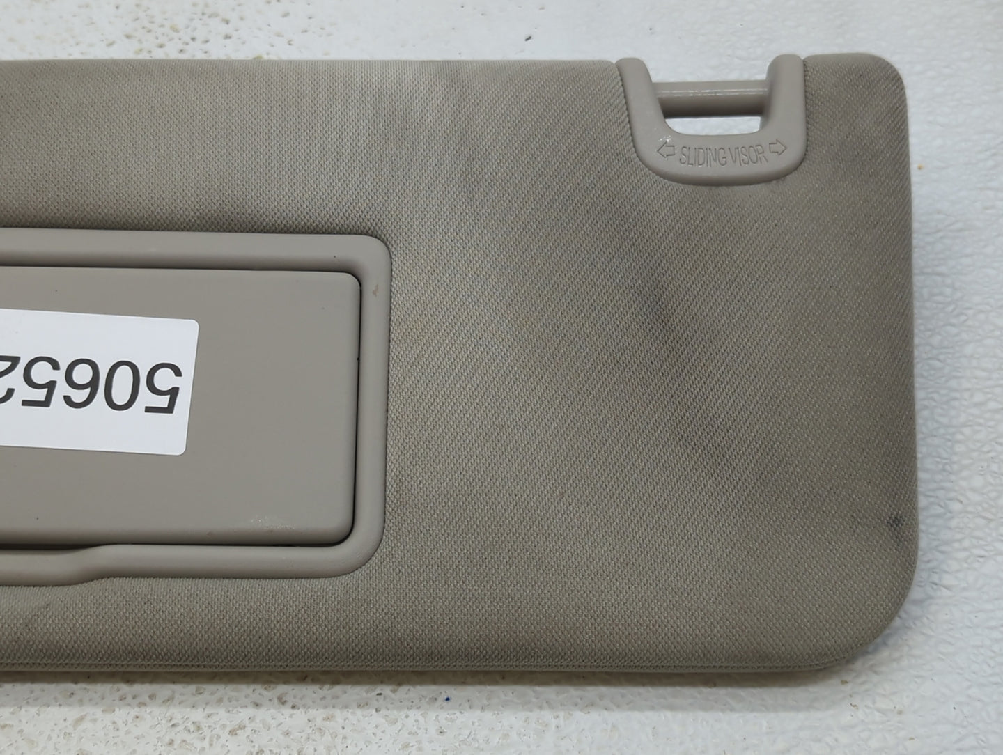 2021 Infiniti Qx50 Sun Visor Shade Replacement Driver Left Mirror Fits OEM Used Auto Parts - Oemusedautoparts1.com