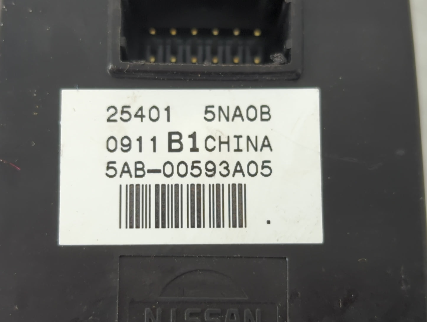 2021 Infiniti Qx50 Master Power Window Switch Replacement Driver Side Left P/N:25401 5NA0B 5AB-00593A05 Fits OEM Used Auto P