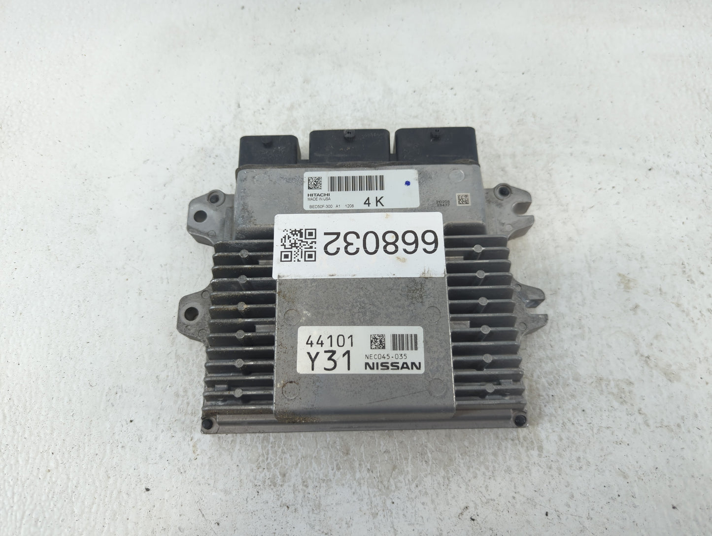2021 Infiniti Qx50 PCM Engine Control Computer ECU ECM PCU OEM P/N:44101 Y31 NEC045-035 Fits OEM Used Auto Parts - Oemusedau