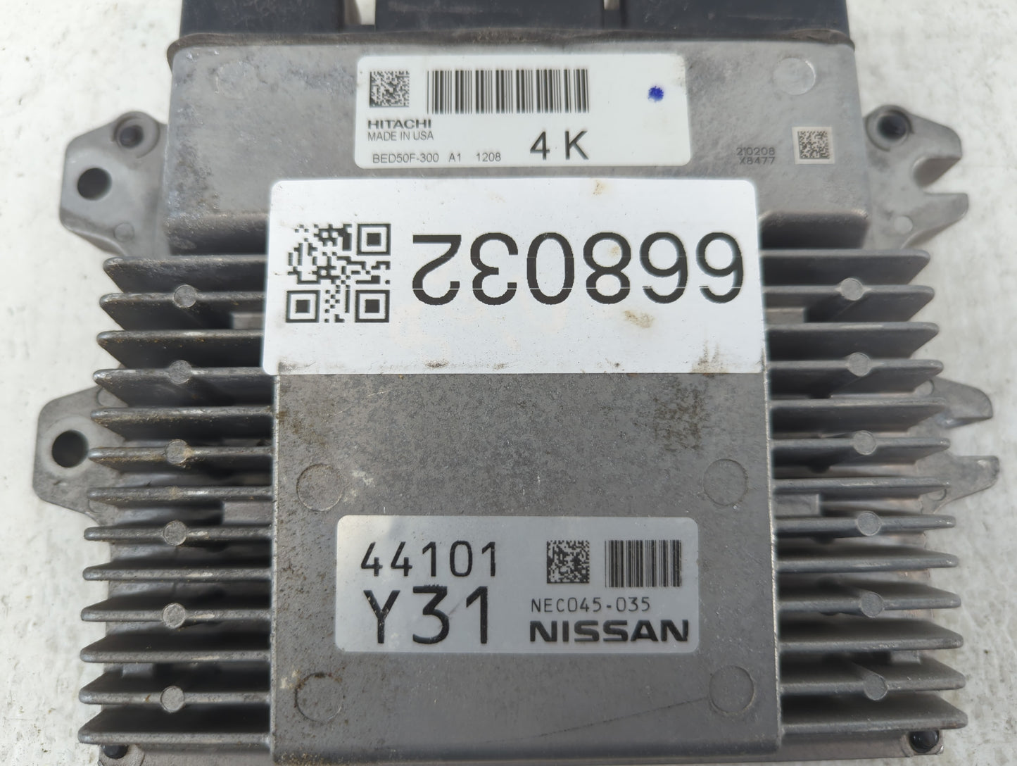 2021 Infiniti Qx50 PCM Engine Control Computer ECU ECM PCU OEM P/N:44101 Y31 NEC045-035 Fits OEM Used Auto Parts - Oemusedau