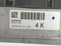 2021 Infiniti Qx50 PCM Engine Control Computer ECU ECM PCU OEM P/N:BED50F-300 A1 Fits OEM Used Auto Parts - Oemusedautoparts