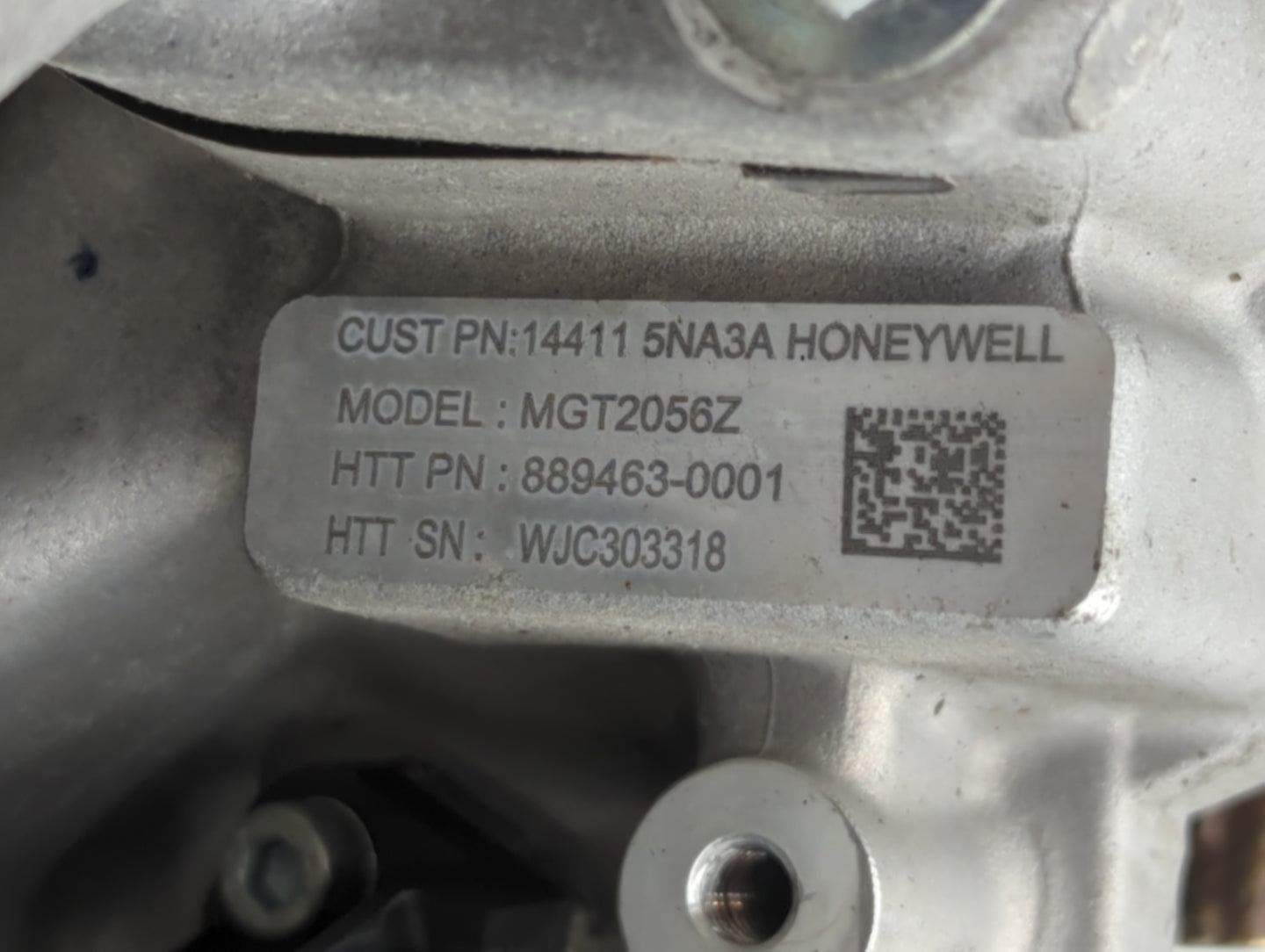 Infiniti Qx50 Turbocharger Turbo Charger Super Charger Supercharger - Oemusedautoparts1.com