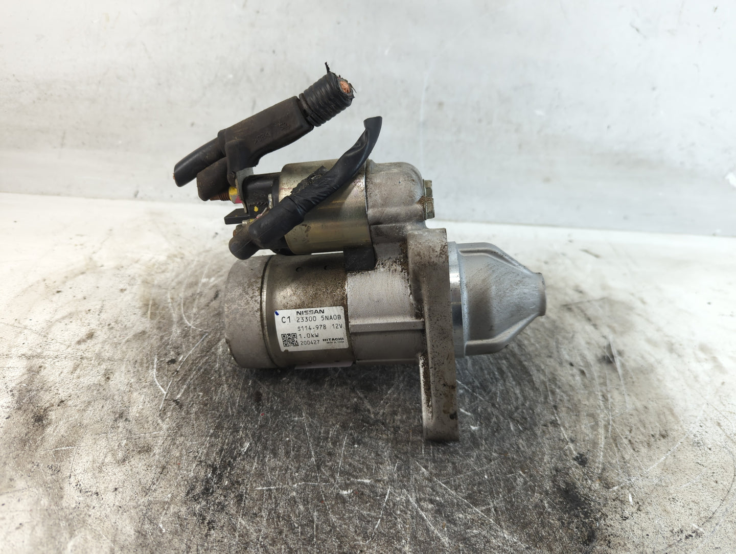 2019-2020 Infiniti Qx50 Car Starter Motor Solenoid OEM P/N:23300 5NA0B Fits Fits 2019 2020 2021 2022 OEM Used Auto Parts - O