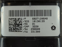 2015-2022 Jeep Cherokee Master Power Window Switch Replacement Driver Side Left P/N:68271206AB Fits OEM Used Auto Parts - Oe