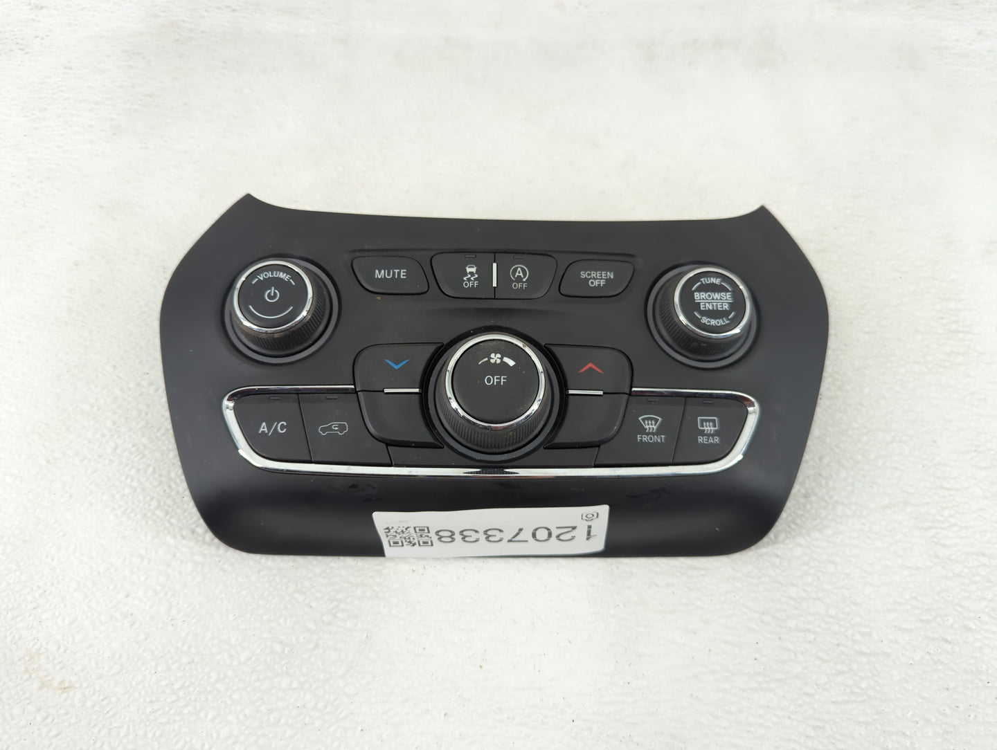 2019-2022 Jeep Cherokee Climate Control Module Temperature AC/Heater Replacement P/N:68285938AF Fits Fits 2019 2020 2021 202