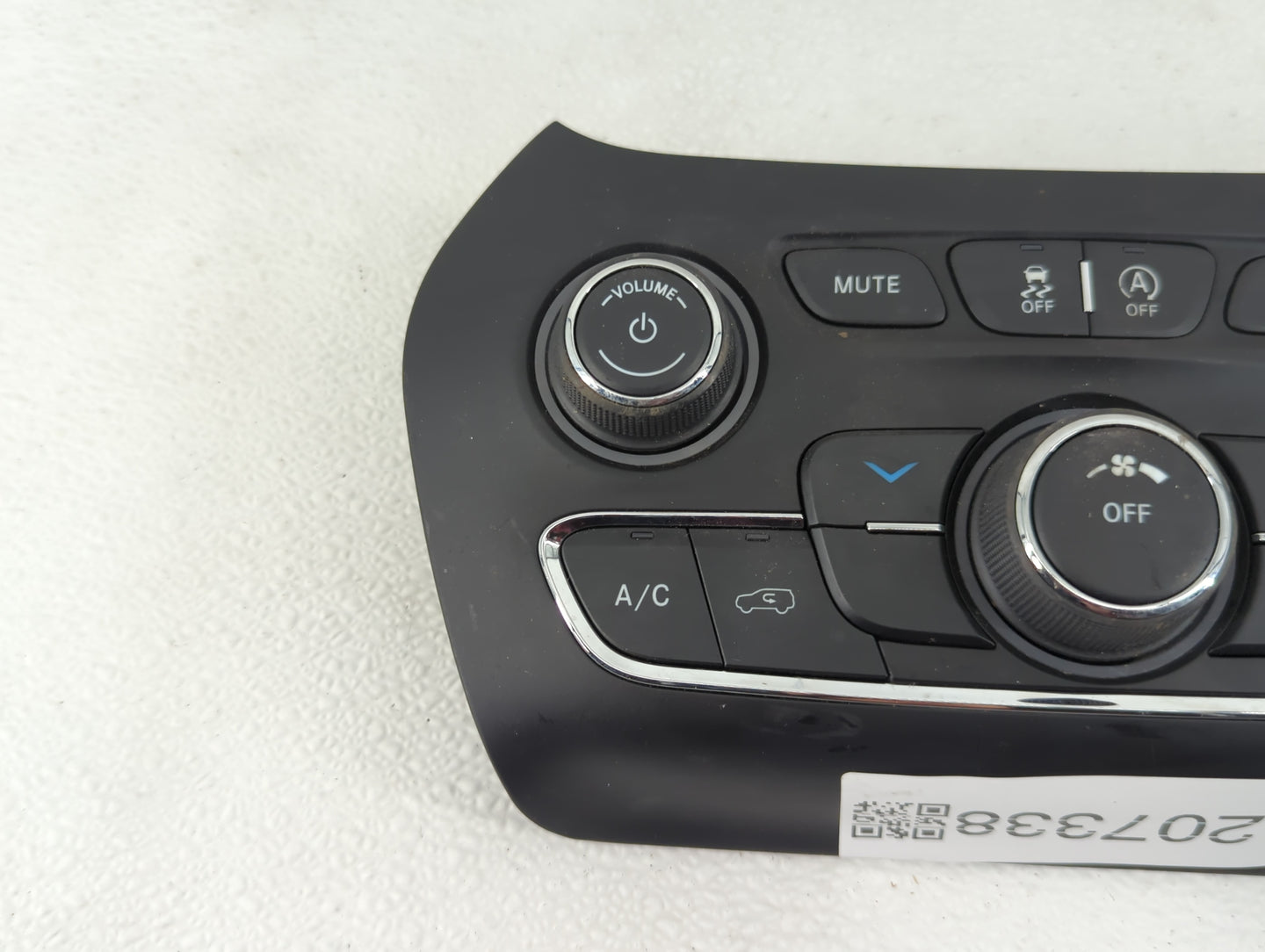 2019-2022 Jeep Cherokee Climate Control Module Temperature AC/Heater Replacement P/N:68285938AF Fits Fits 2019 2020 2021 202