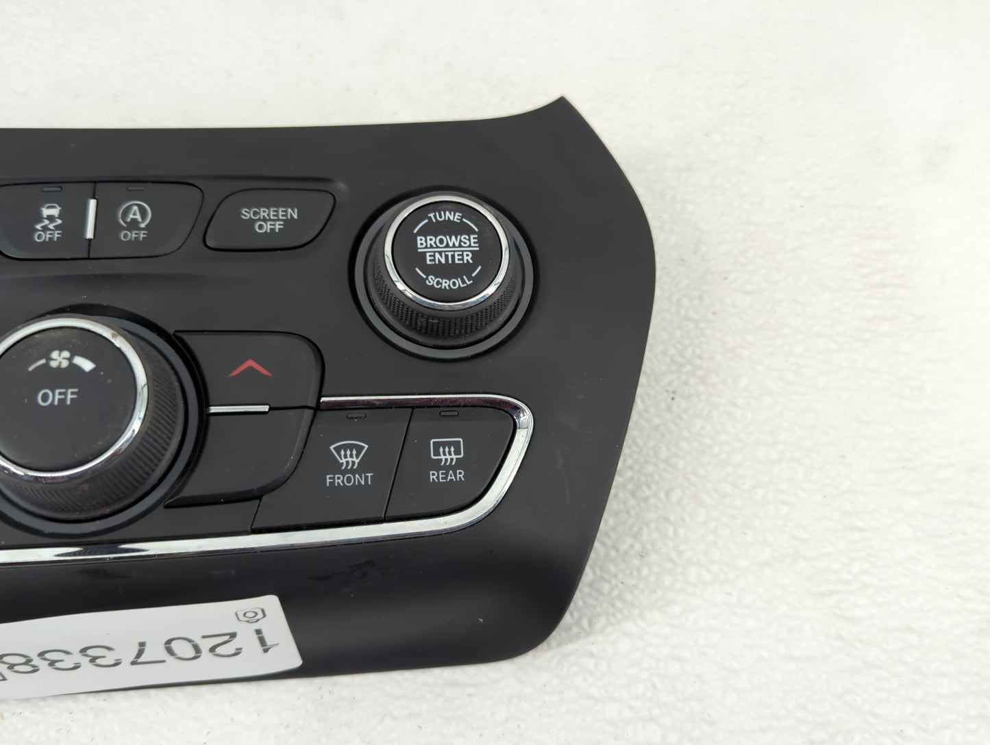 2019-2022 Jeep Cherokee Climate Control Module Temperature AC/Heater Replacement P/N:68285938AF Fits Fits 2019 2020 2021 202