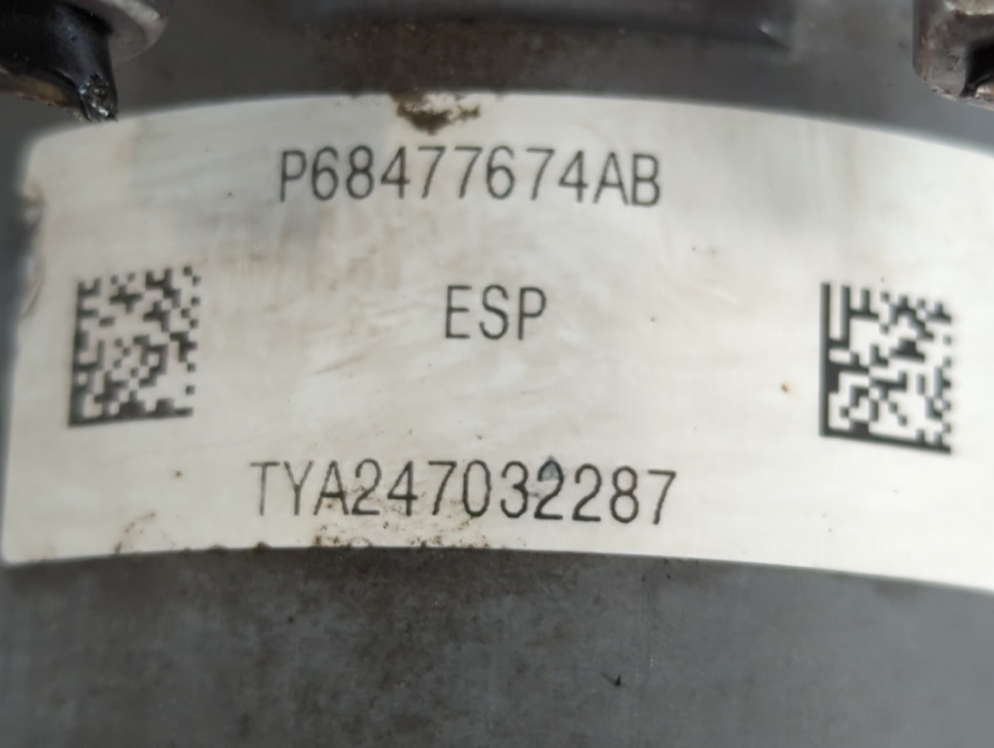 2021-2022 Jeep Cherokee ABS Pump Control Module Replacement P/N:P68477674AB Fits Fits 2021 2022 OEM Used Auto Parts - Oemuse