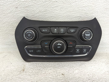 2019-2022 Jeep Cherokee Climate Control Module Temperature AC/Heater Replacement P/N:68285938AB 68285938AF Fits OEM Used Aut