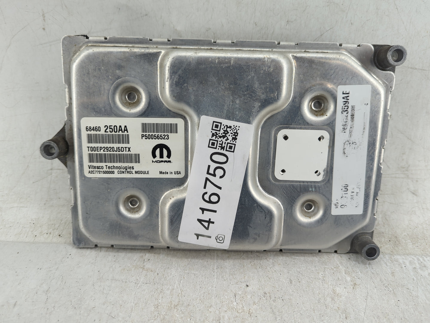2021 Jeep Cherokee PCM Engine Control Computer ECU ECM PCU OEM P/N:P68492358AE P50056523, 68460250AA Fits OEM Used Auto Part