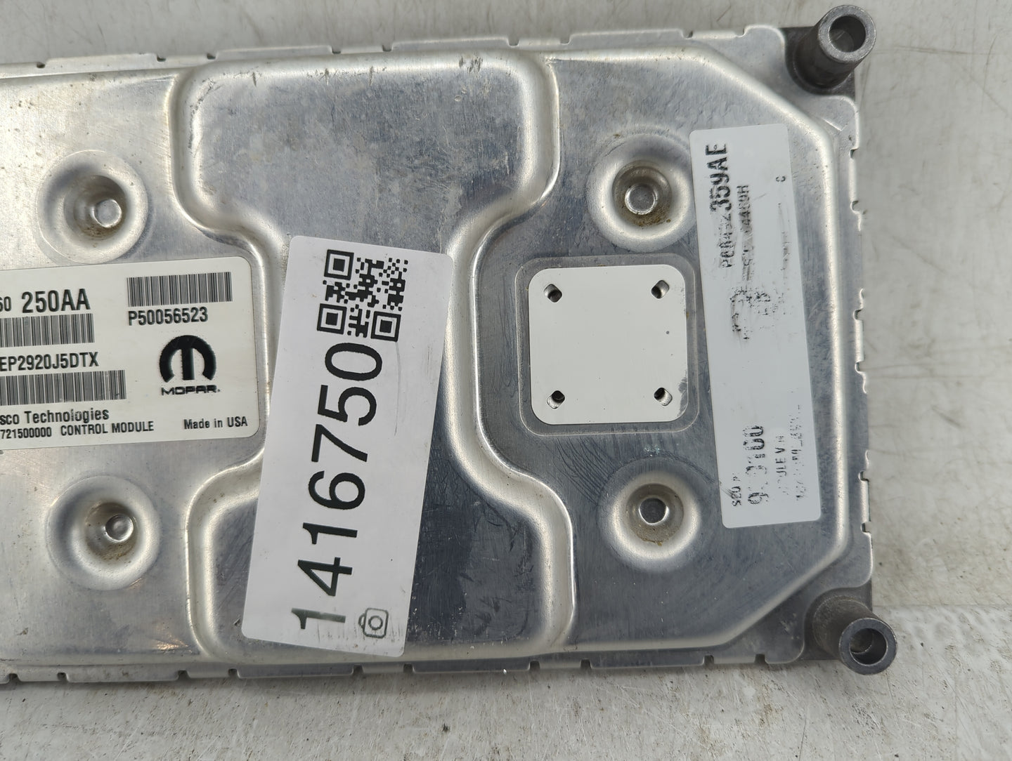 2021 Jeep Cherokee PCM Engine Control Computer ECU ECM PCU OEM P/N:P68492358AE P50056523, 68460250AA Fits OEM Used Auto Part