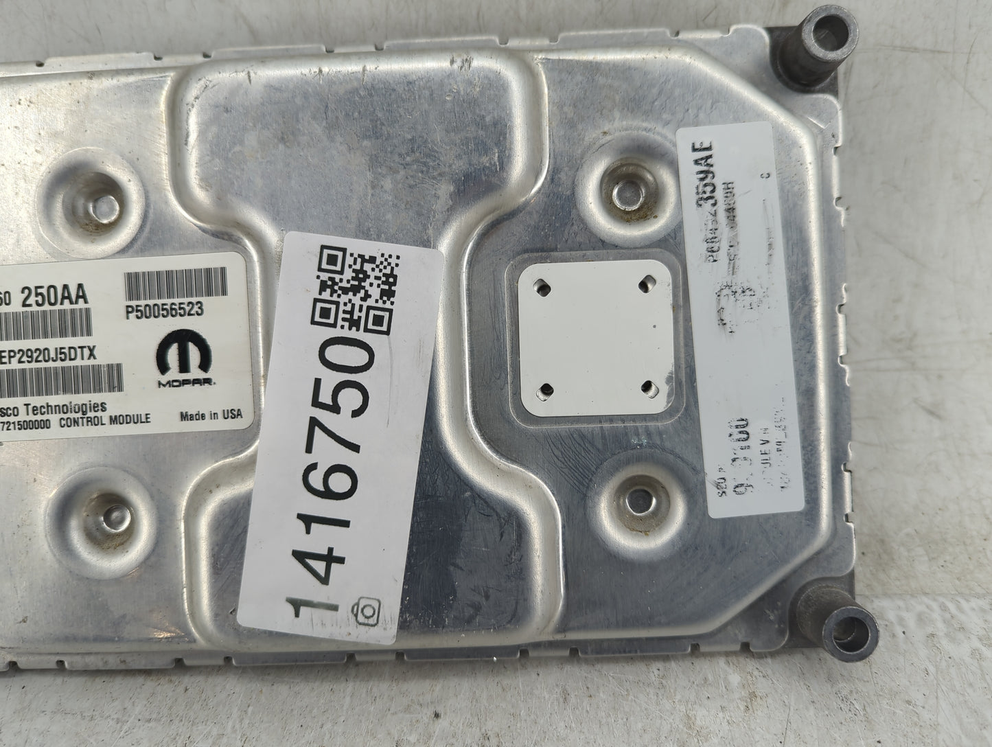2021 Jeep Cherokee PCM Engine Control Computer ECU ECM PCU OEM P/N:P68492358AE P50056523, 68460250AA Fits OEM Used Auto Part