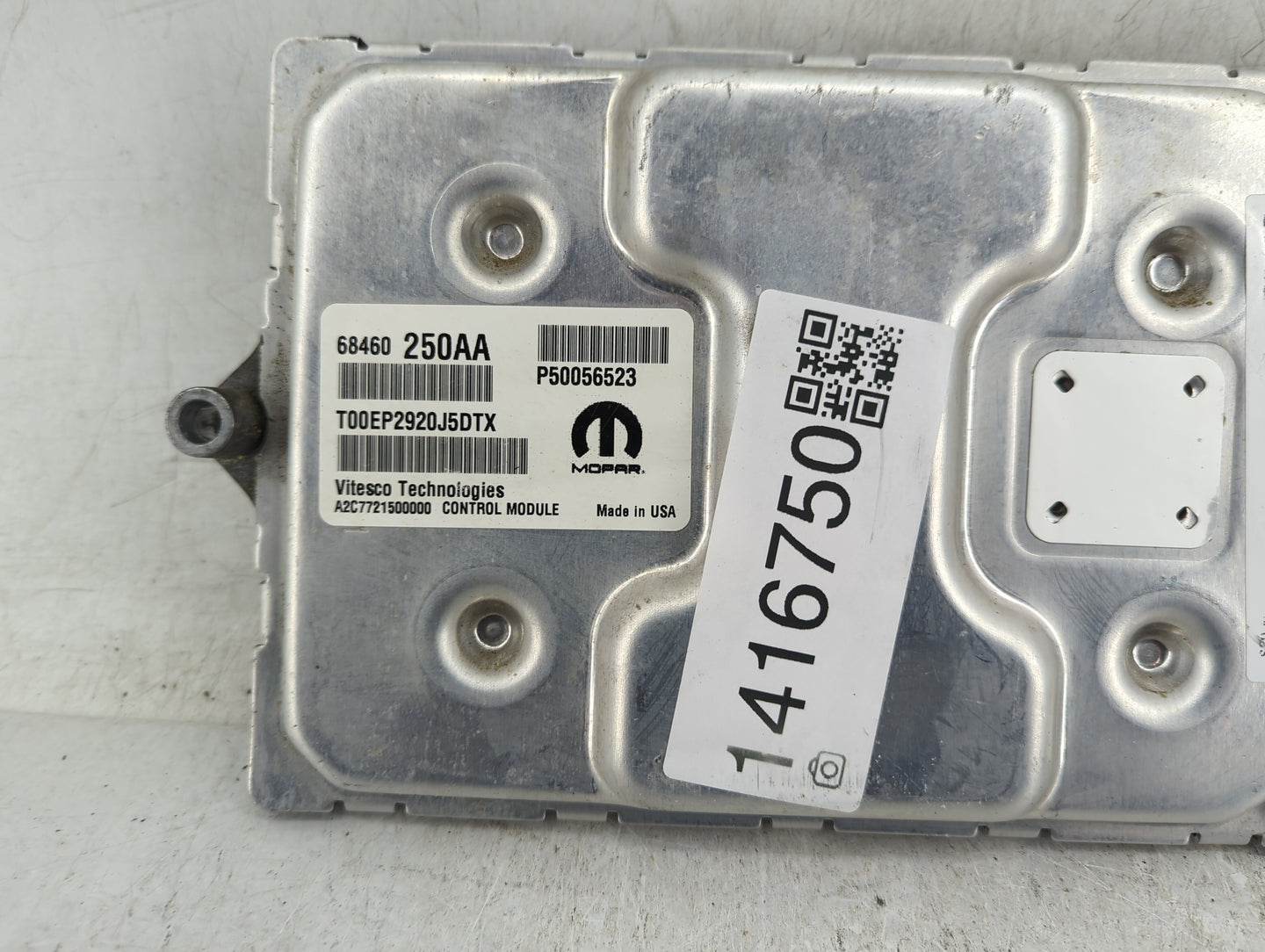 2021 Jeep Cherokee PCM Engine Control Computer ECU ECM PCU OEM P/N:P68492358AE P50056523, 68460250AA Fits OEM Used Auto Part