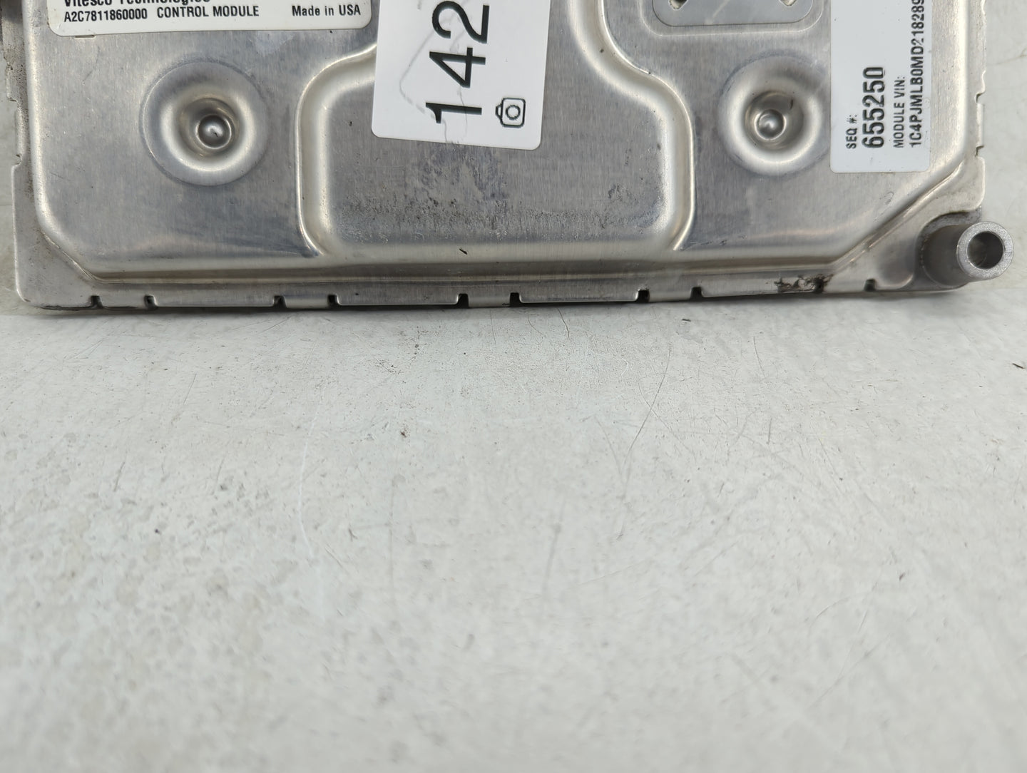 2021 Jeep Cherokee PCM Engine Control Computer ECU ECM PCU OEM P/N:A2C53358551 68460250AB Fits OEM Used Auto Parts - Oemused