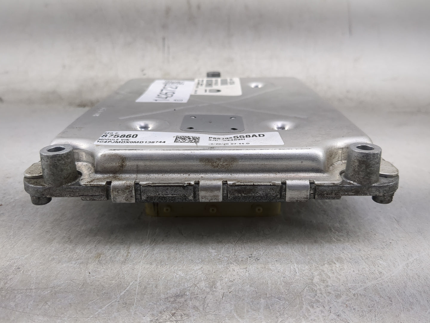 2020-2021 Jeep Cherokee PCM Engine Control Computer ECU ECM PCU OEM P/N:p68434922aa Fits Fits 2020 2021 OEM Used Auto Parts 