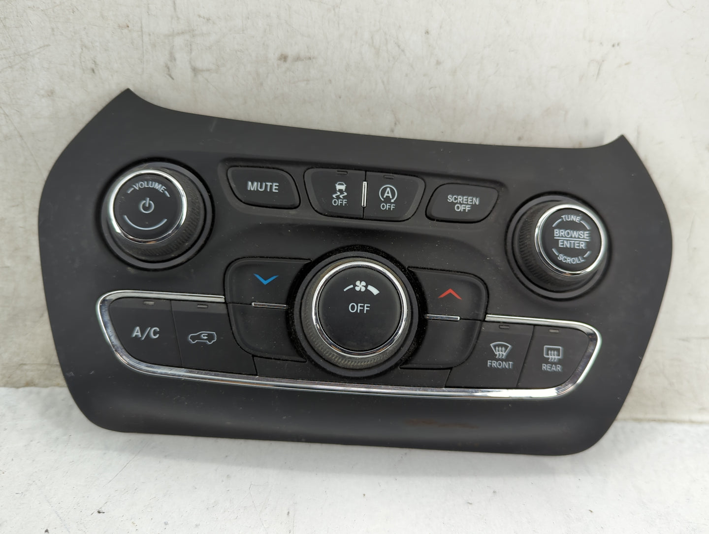 2019-2022 Jeep Cherokee Climate Control Module Temperature AC/Heater Replacement P/N:6828598AF Fits Fits 2019 2020 2021 2022