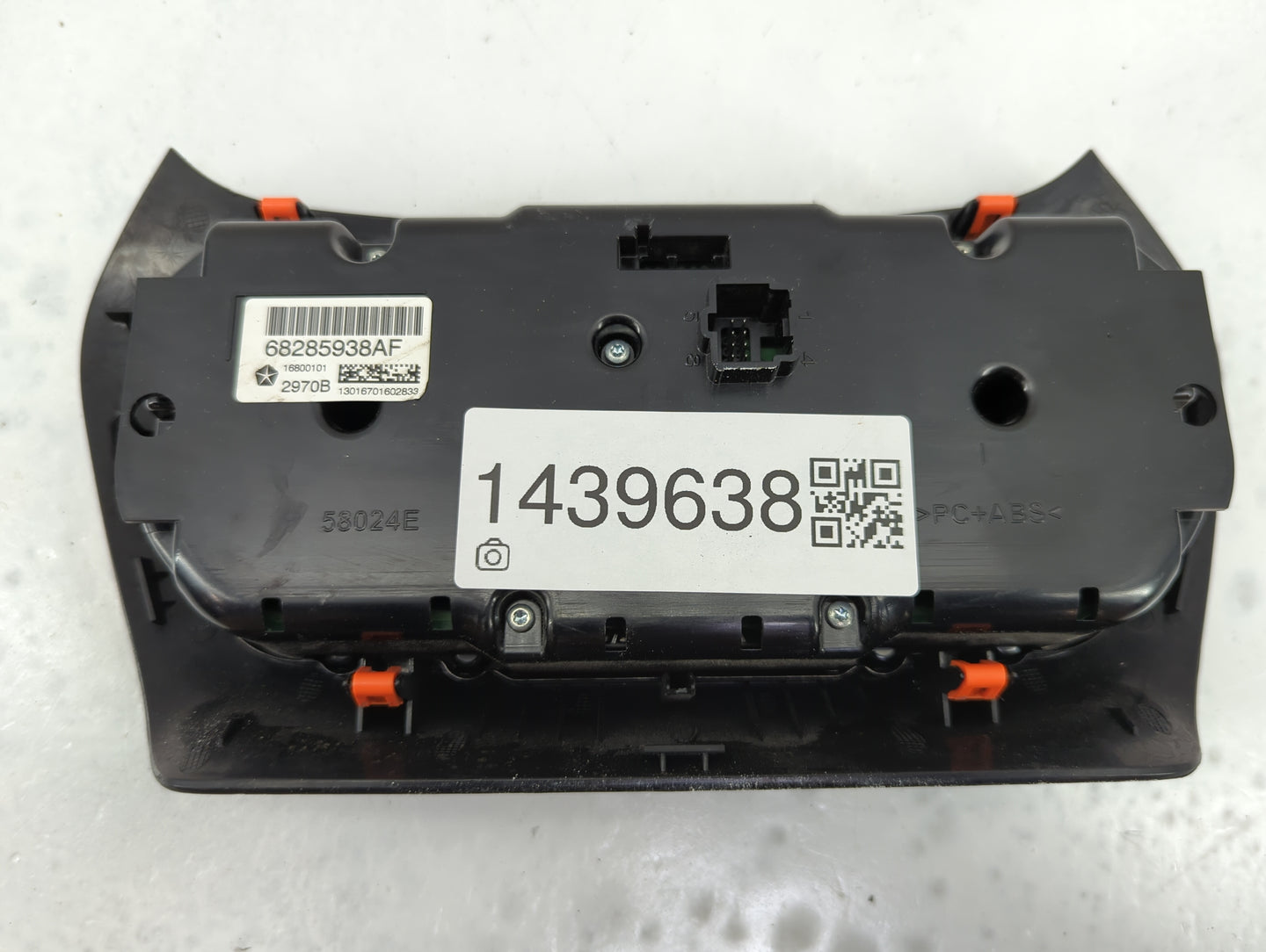 2019-2022 Jeep Cherokee Climate Control Module Temperature AC/Heater Replacement P/N:6828598AF Fits Fits 2019 2020 2021 2022
