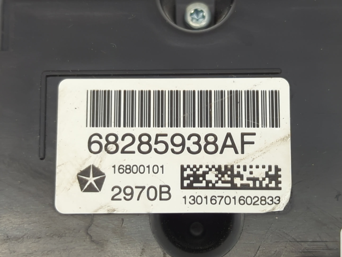 2019-2022 Jeep Cherokee Climate Control Module Temperature AC/Heater Replacement P/N:6828598AF Fits Fits 2019 2020 2021 2022
