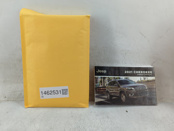 2021 Jeep Cherokee Owners Manual Book Guide P/N:21_KL_OM_EN_USC OEM Used Auto Parts - Oemusedautoparts1.com