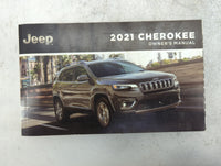 2021 Jeep Cherokee Owners Manual Book Guide P/N:21_KL_OM_EN_USC OEM Used Auto Parts - Oemusedautoparts1.com