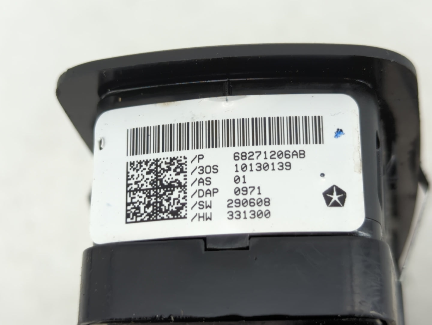 2015-2022 Jeep Cherokee Master Power Window Switch Replacement Driver Side Left P/N:68271206AB Fits OEM Used Auto Parts - Oe