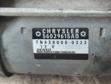 2015-2022 Jeep Cherokee Car Starter Motor Solenoid OEM P/N:TN438000-032 56029615AB Fits OEM Used Auto Parts