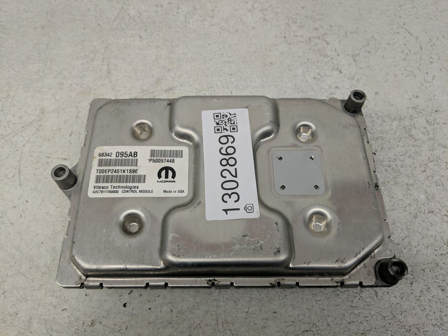 2021 Jeep Compass PCM Engine Control Computer ECU ECM PCU OEM P/N:68342095AB P05188102AD Fits OEM Used Auto Parts - Oemuseda
