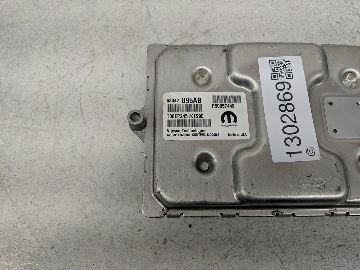 2021 Jeep Compass PCM Engine Control Computer ECU ECM PCU OEM P/N:68342095AB P05188102AD Fits OEM Used Auto Parts - Oemuseda
