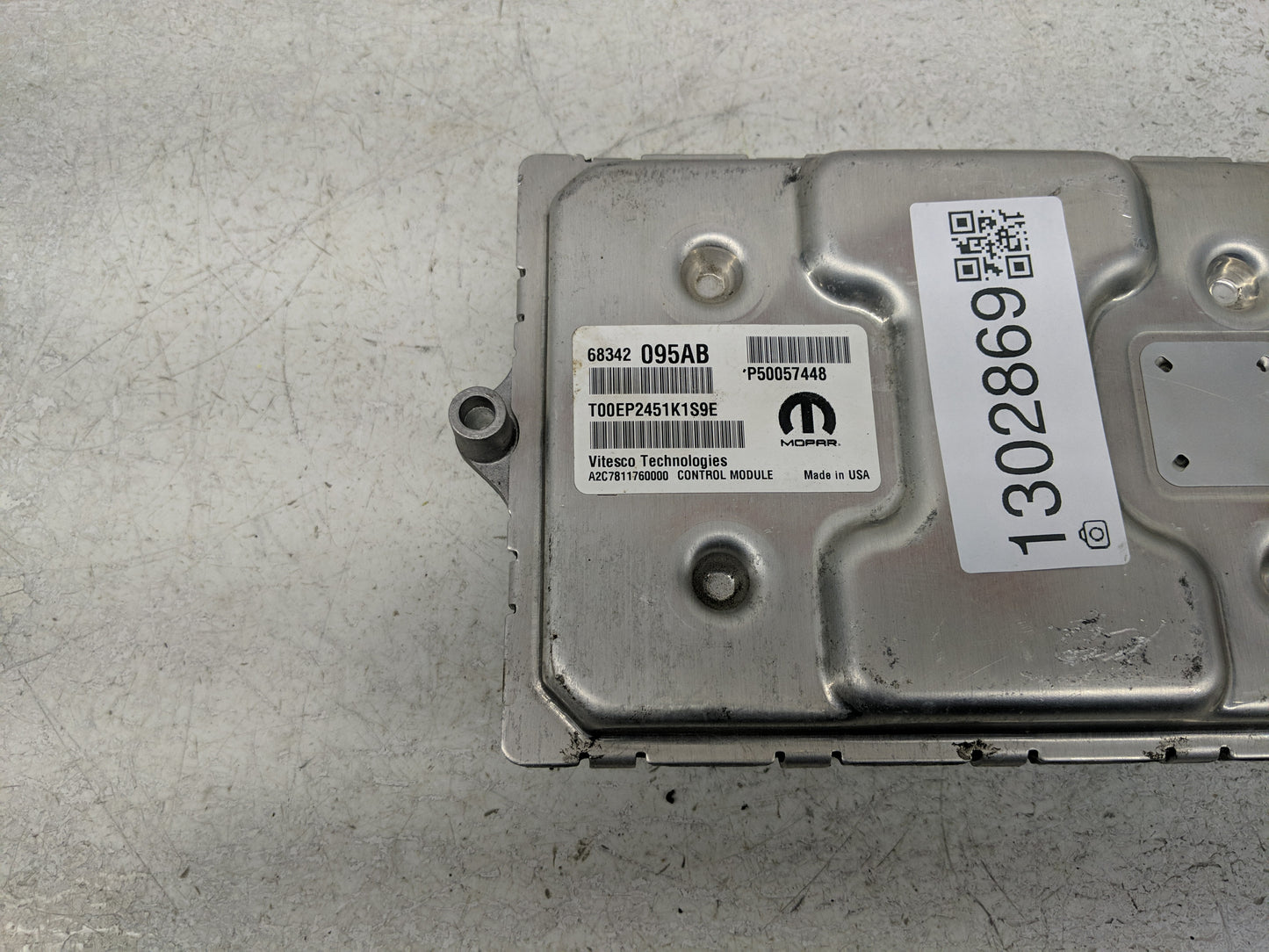 2021 Jeep Compass PCM Engine Control Computer ECU ECM PCU OEM P/N:68342095AB P05188102AD Fits OEM Used Auto Parts - Oemuseda