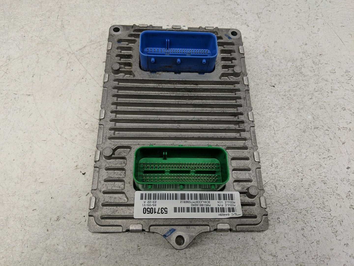 2021 Jeep Compass PCM Engine Control Computer ECU ECM PCU OEM P/N:68342095AB P05188102AD Fits OEM Used Auto Parts - Oemuseda
