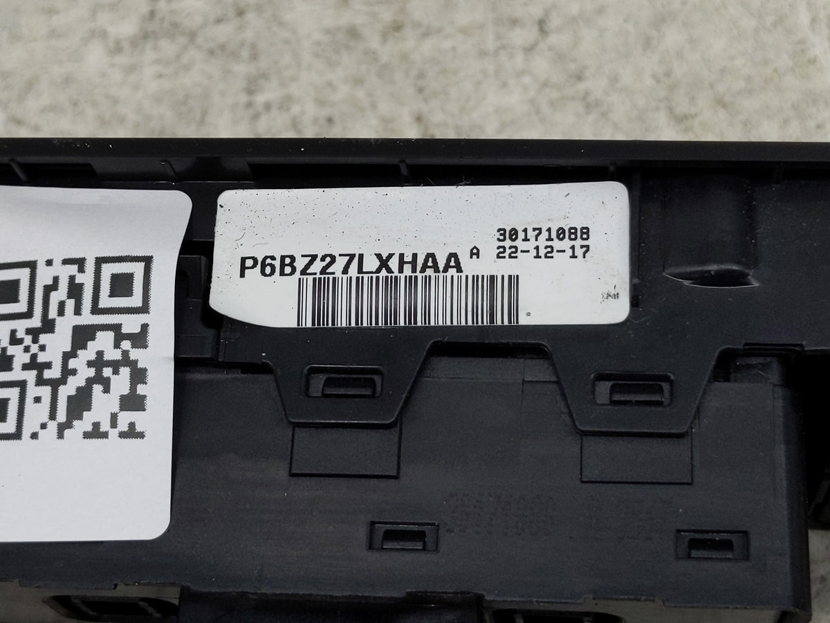 2017-2018 Jeep Compass Master Power Window Switch Replacement Driver Side Left P/N:30171088 P6BZ27LXHAA Fits Fits 2017 2018 