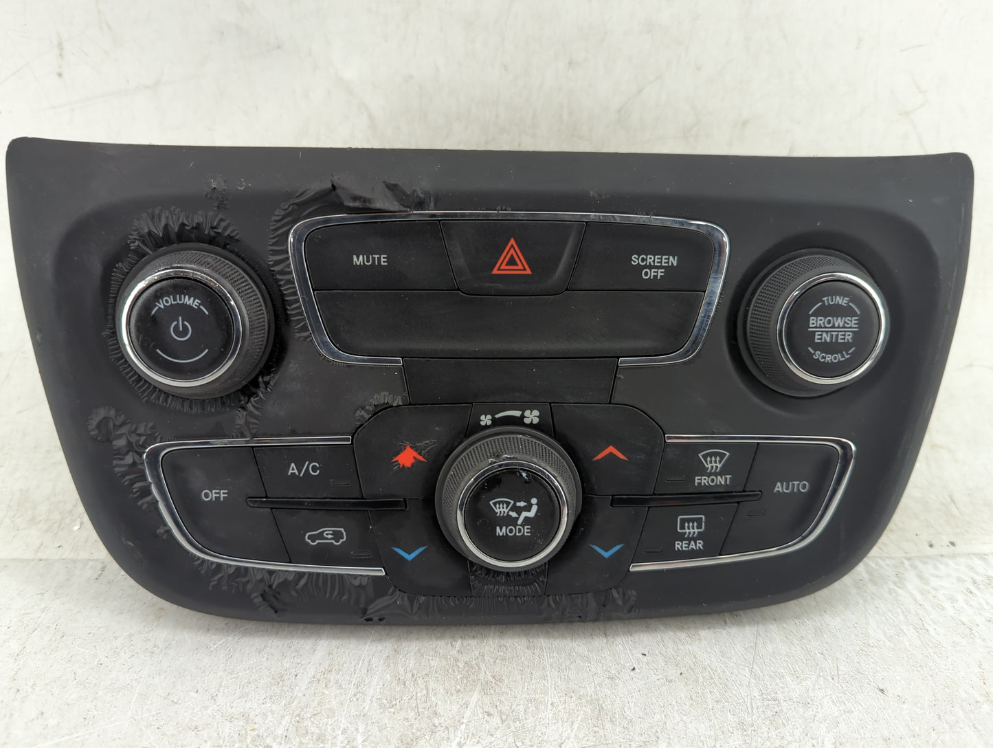 2021 Jeep Compass Climate Control Module Temperature AC/Heater Replacement P/N:P6TM13DX9AB Fits OEM Used Auto Parts - Oemuse