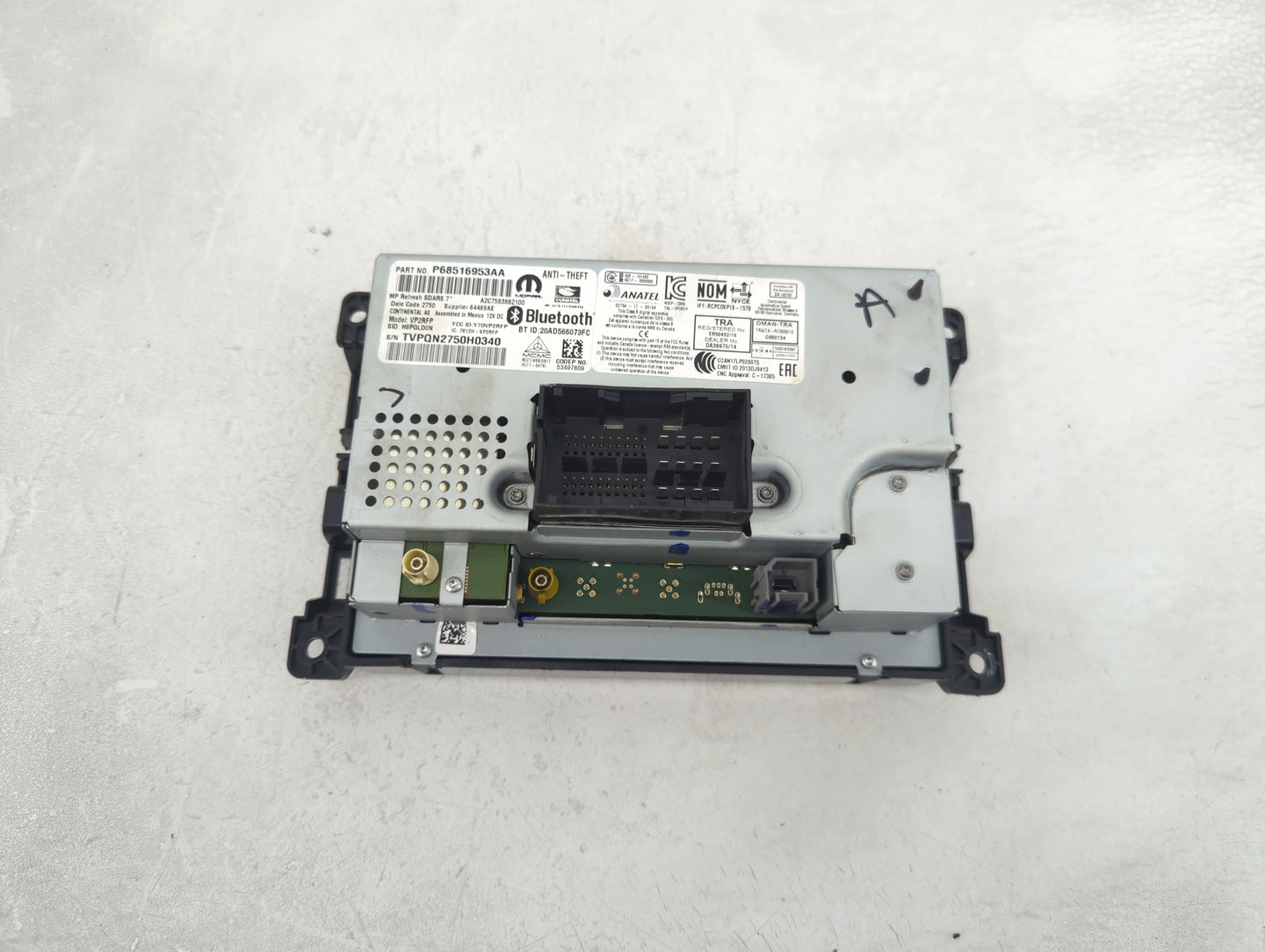 2021 Jeep Compass Information Display Screen - Oemusedautoparts1.com