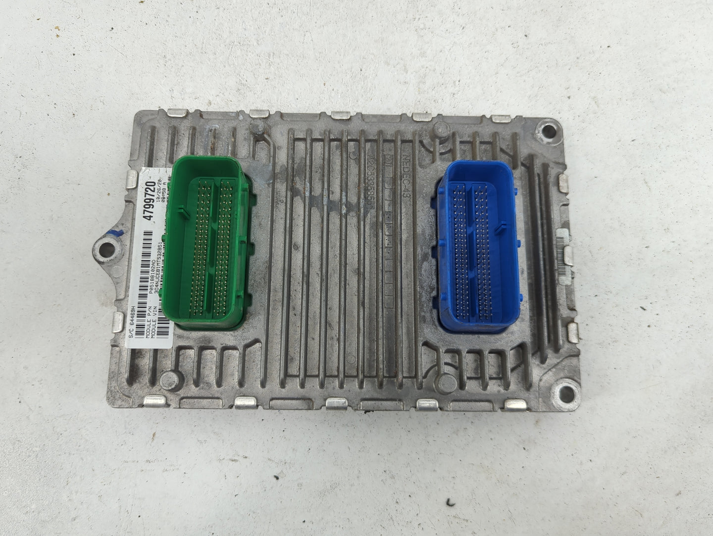 2021 Jeep Compass PCM Engine Control Computer ECU ECM PCU OEM P/N:P05188102AD 4799720, P68342095AA, P50053906, T00EP2780J38S