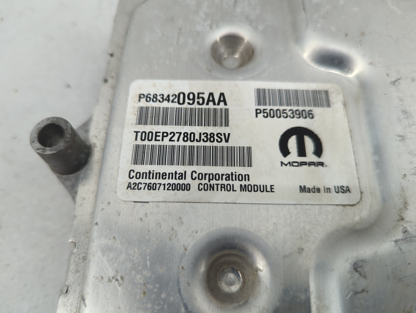 2021 Jeep Compass PCM Engine Control Computer ECU ECM PCU OEM P/N:P05188102AD 4799720, P68342095AA, P50053906, T00EP2780J38S